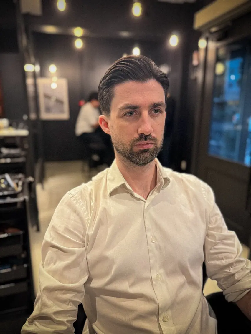 メンズ 💈海外イケオジヘア 💈大村大心のヘアスタイル