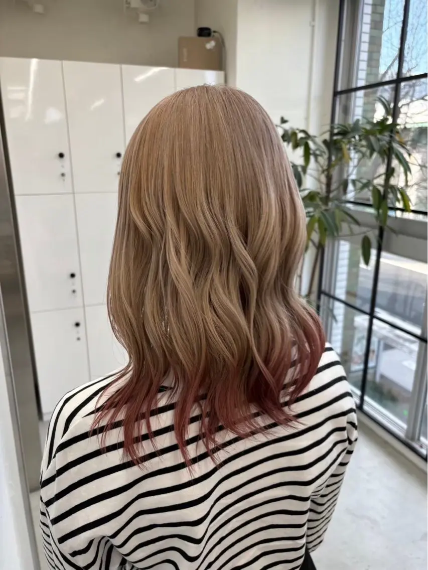セミロング カラー JILL🌟 せいゆのヘアスタイル