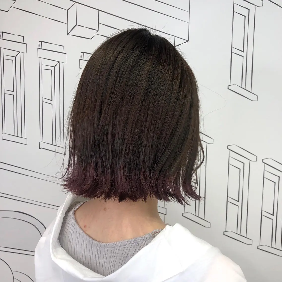 ショート カラー レイヤー,ボブ / 彩未のヘアスタイル