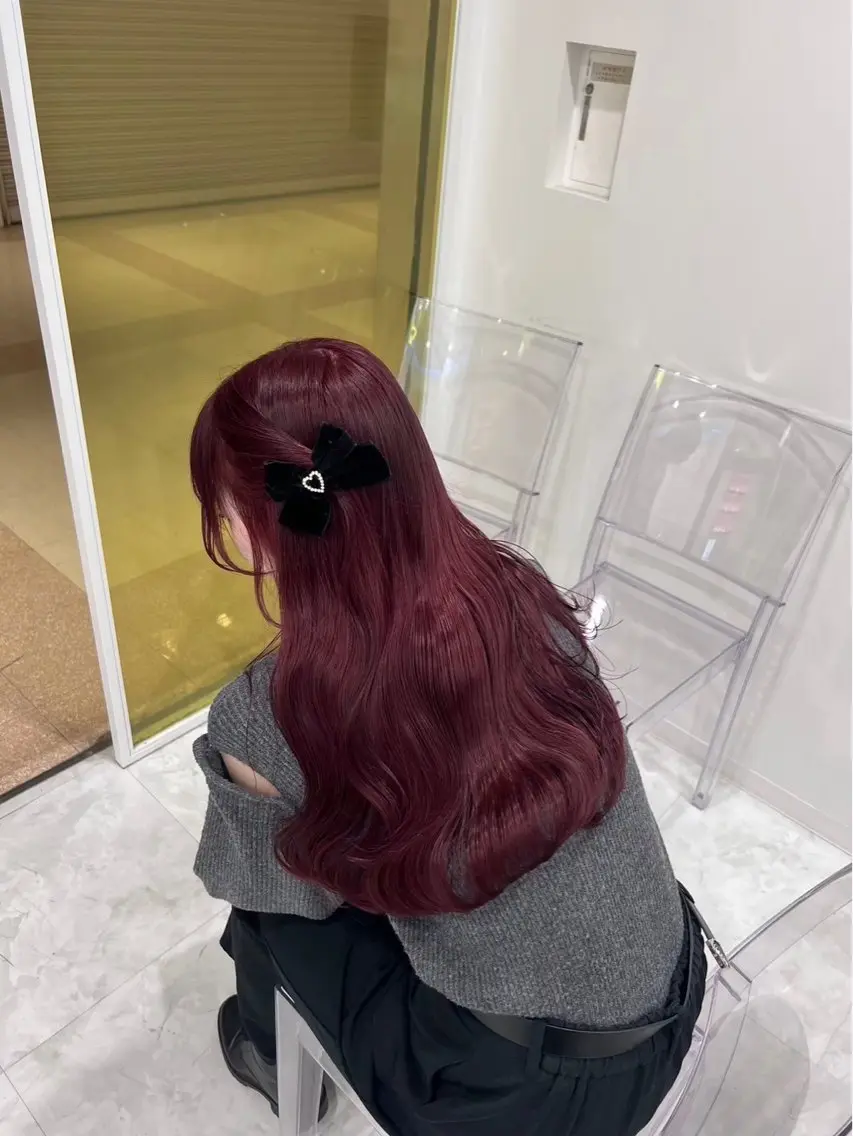 カラー ヘアカラー akari🎀🤍 ガーリーstyleのヘアスタイル