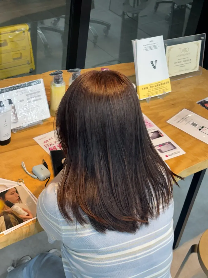 カラー 透明感カラー 髪質改善 🌟カラー特化型🌟 けい/亀戸　錦糸町のヘアスタイル