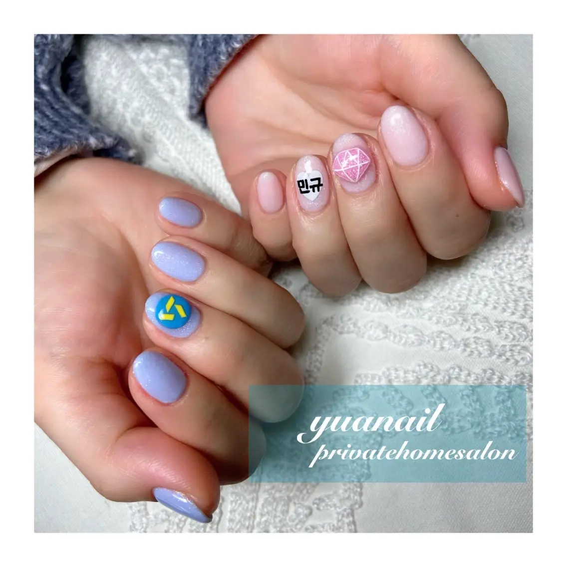 ネイル ワンカラーネイル YÜA NAILのネイルデザイン