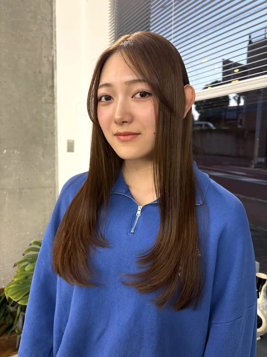 カラー ヘアカラー ミカミ モエ🐈‍⬛のヘアスタイル