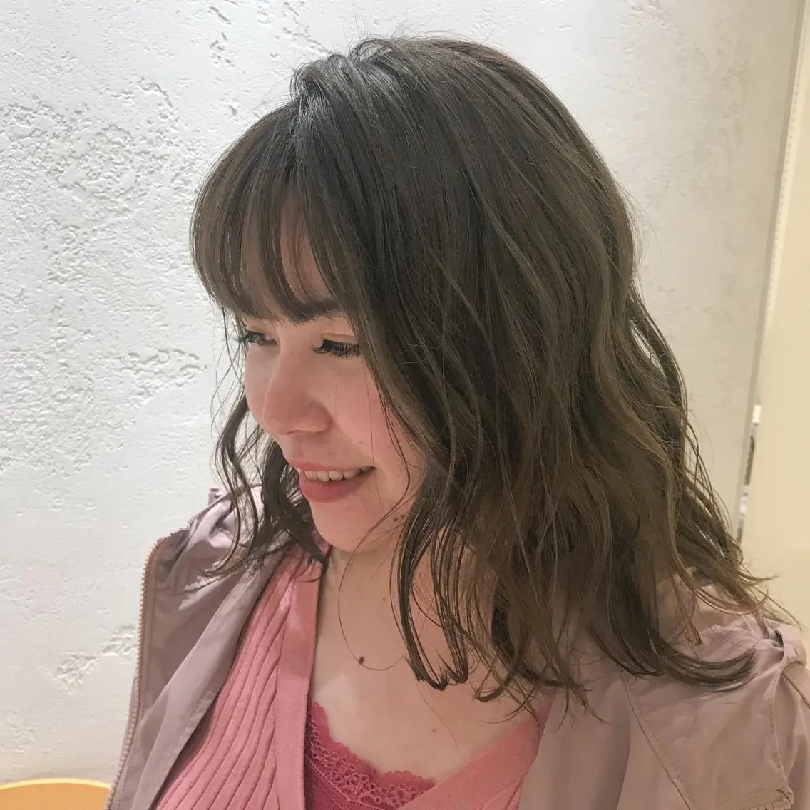 ミディアム 大阪ヴィーガンサロン KANAKOのヘアスタイル