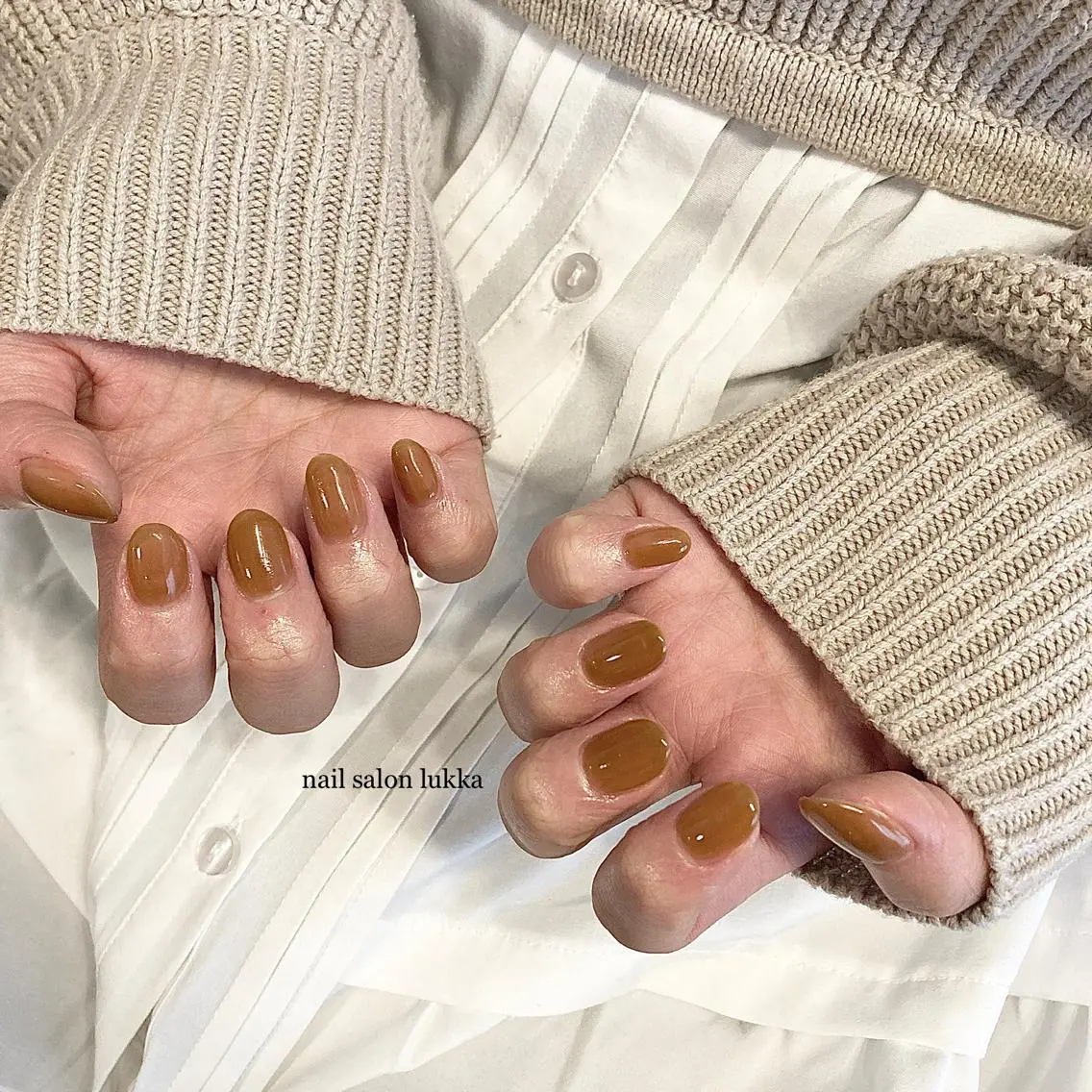 ネイル ワンカラーネイル lukka nailのネイルデザイン