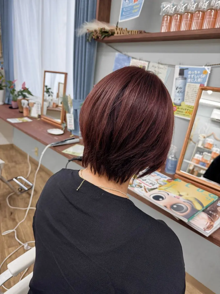 ショート ショートヘア bloom Cielのヘアスタイル