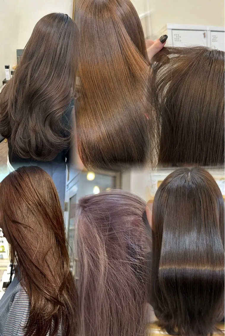 ロング カラー ブリーチ 透明感カラー ダブルカラー カット ヘアカラー 押川 未羽のヘアスタイル