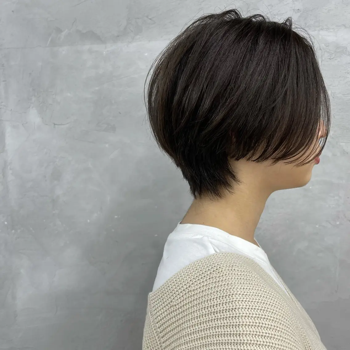 ショート カラー ハンサムショート ショートヘア カット ヘアカラー トリートメント 田畑 智規のヘアスタイル