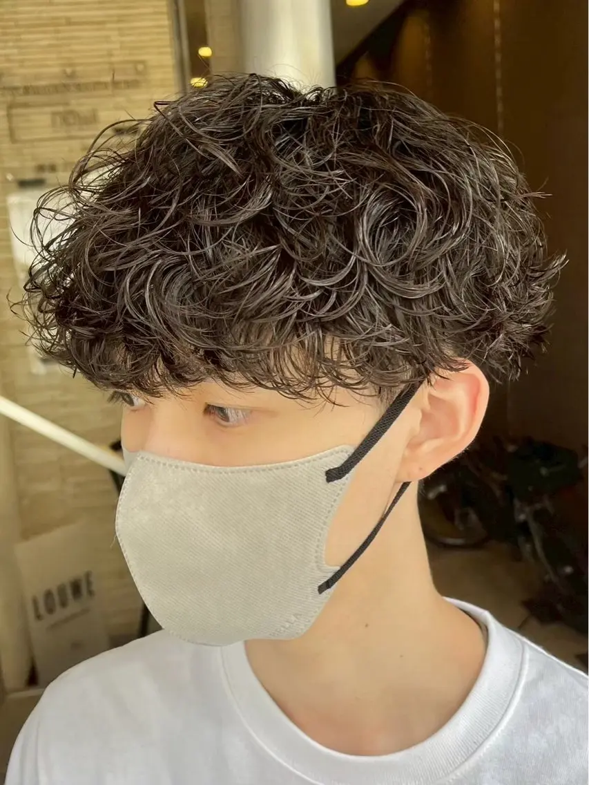 メンズ カット パーマ LEN/ men’s onlyのヘアスタイル
