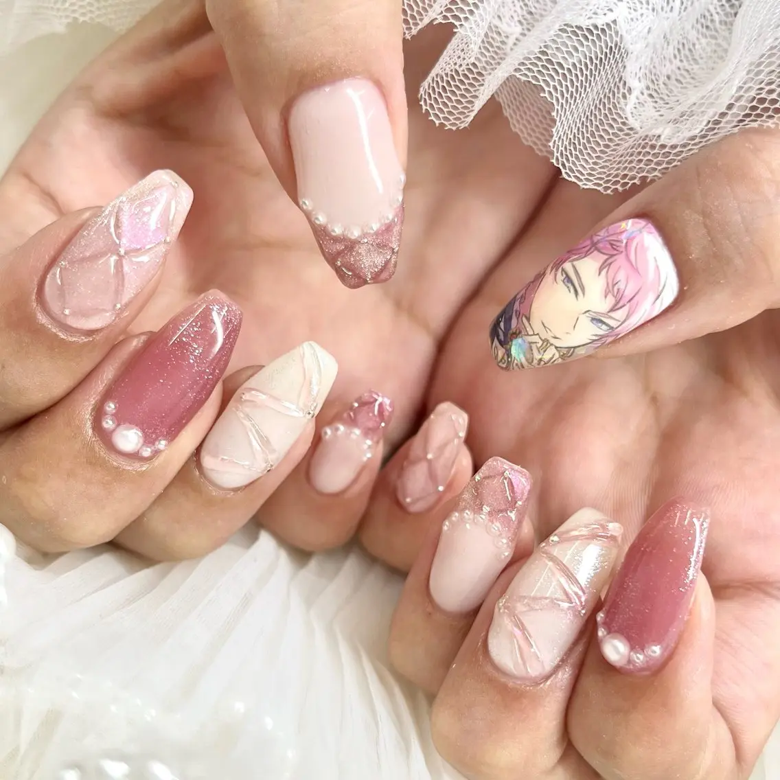 ネイル ハンドネイル 池袋痛ネイル Nok. 渡辺のネイルデザイン