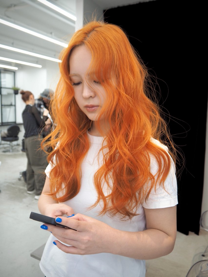 ロング カラー カット ヘアカラー yuki/矢場町/ JILLSTUDIOのヘアスタイル