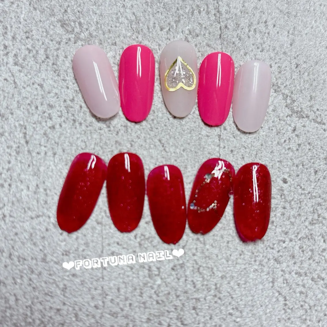 ネイル Nail •Head スパFortunaのネイルデザイン