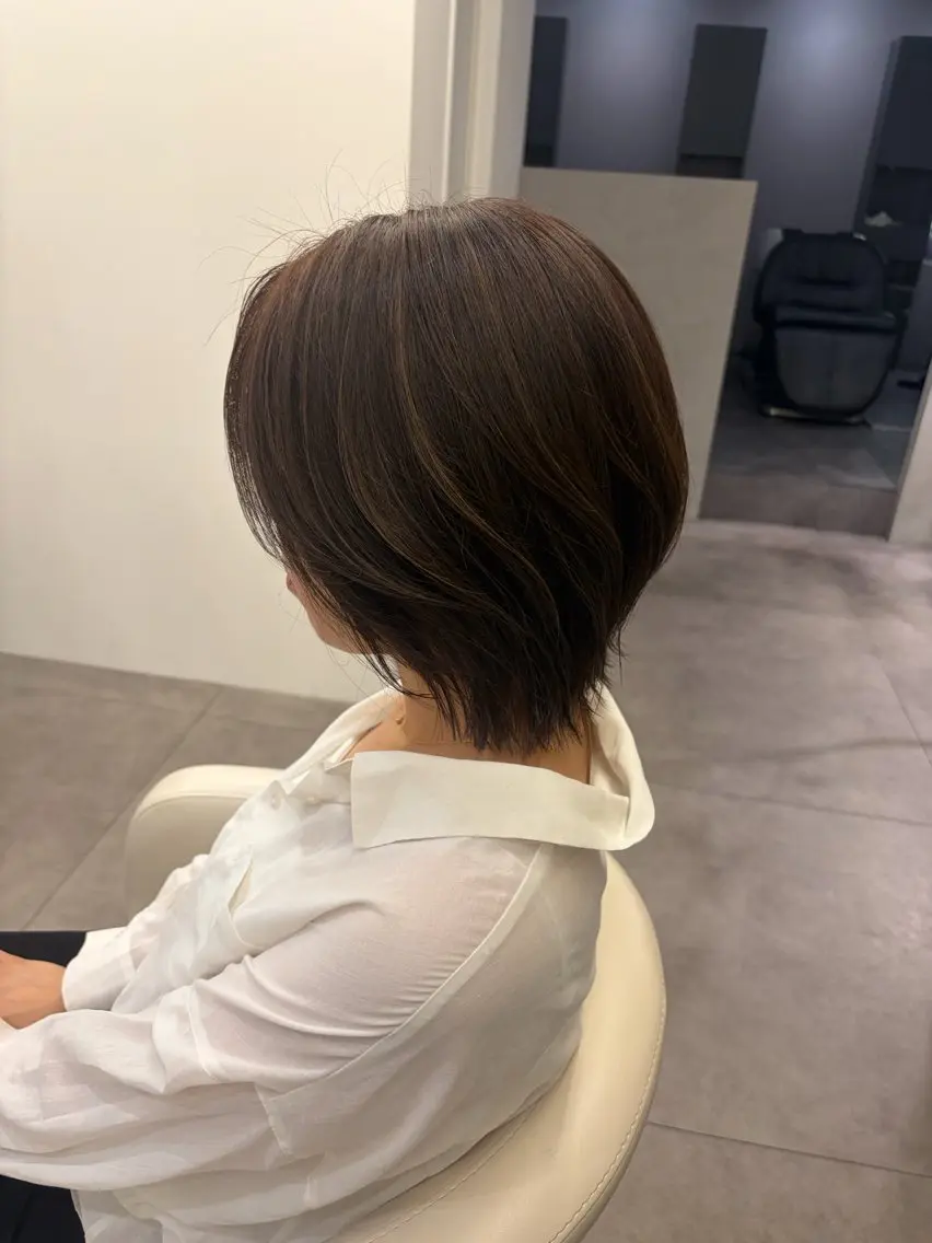 カラー ハイライトカラー カラーモデル募集/ ハルカのヘアスタイル