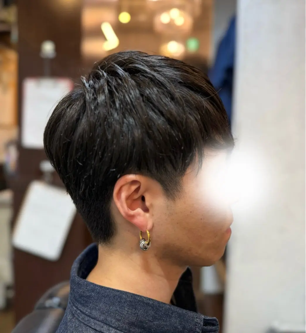 ショート メンズ スガワラ マキのヘアスタイル