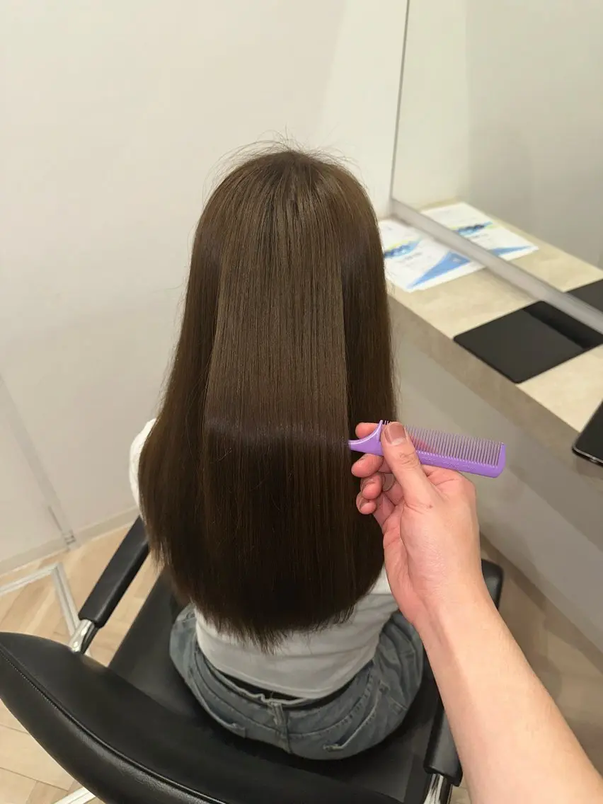 セミロング カット ヘアカラー トリートメント 💠悩み解決美容師 💠シュンヤのヘアスタイル