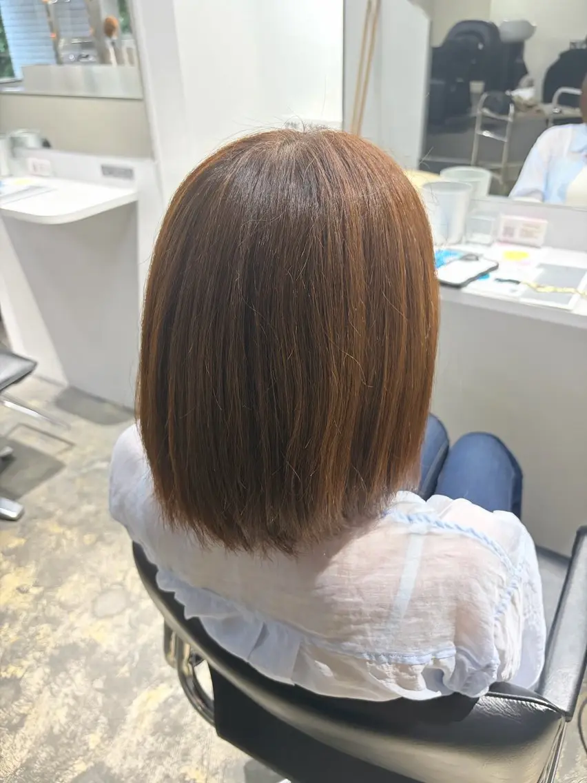 カラー 定免 亜美🕯️のヘアスタイル