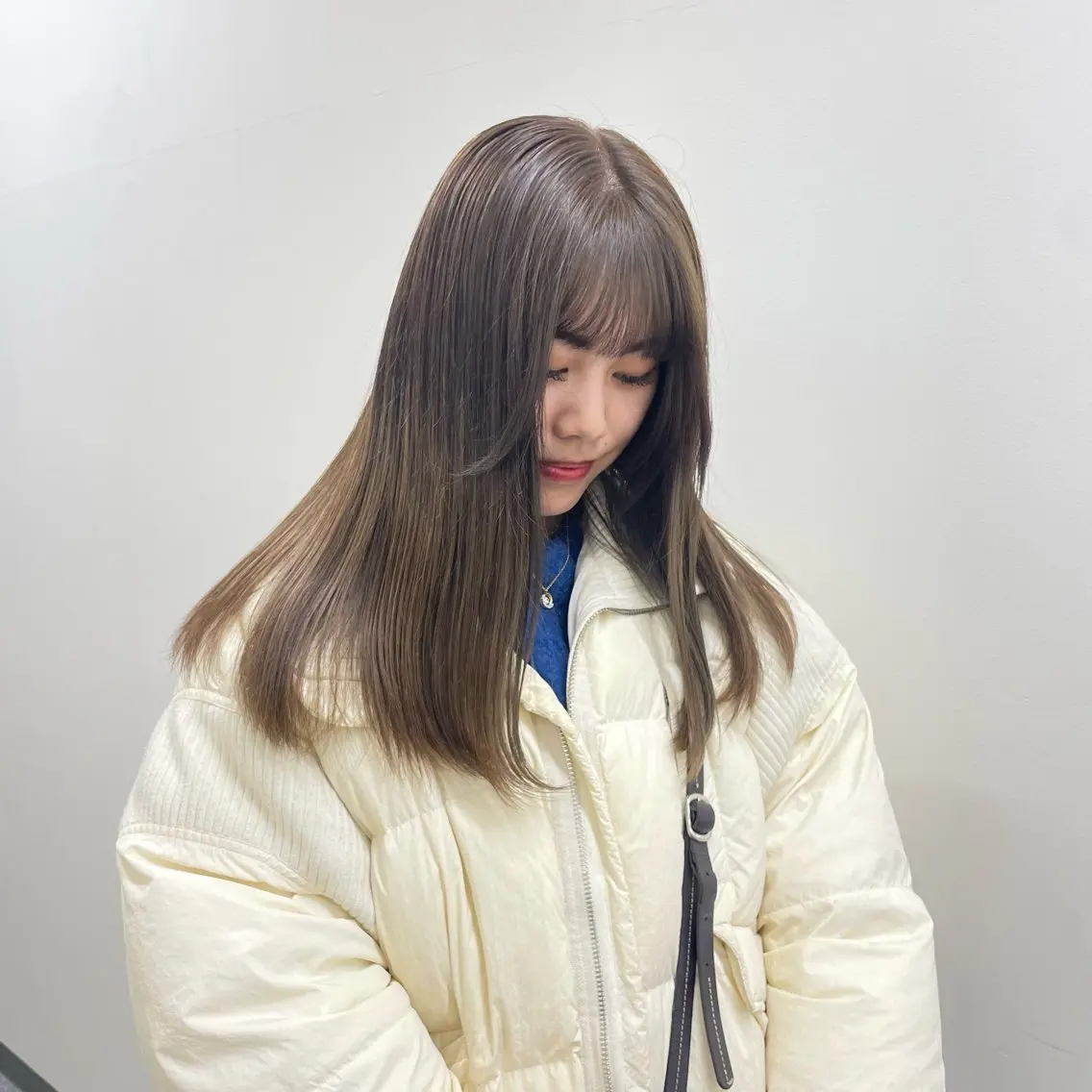 ロング カラー ベージュカラー ブリーチ 透明感カラー ❄️透明感カラー ❄️WAOのヘアスタイル