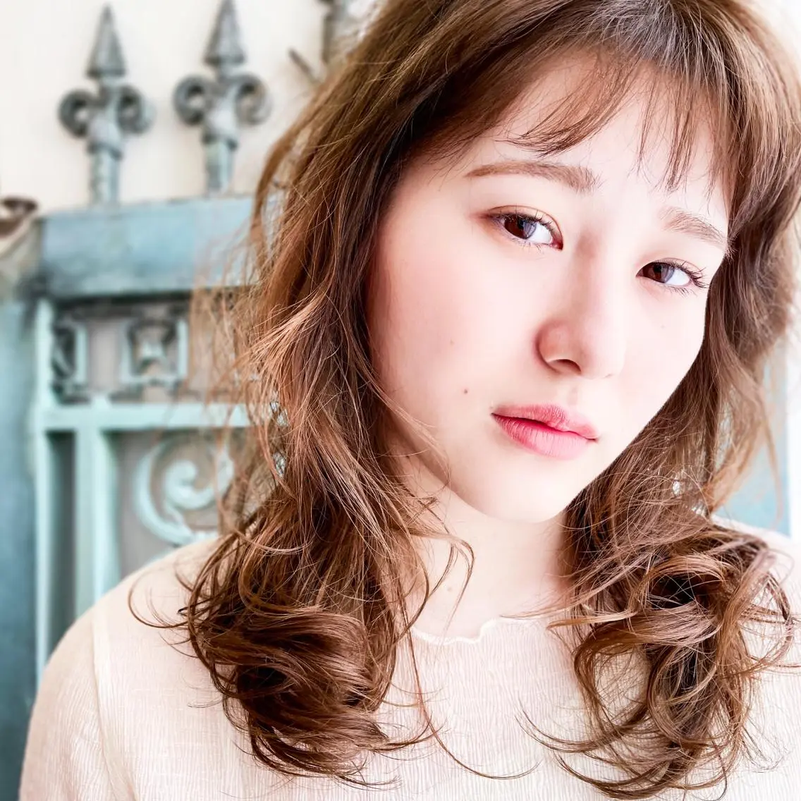 ロング カラー パーマ ヘアアレンジ メンズ ヘアカラー トリートメント ヘアセット 表参道Lise おおいしおりのその他イメージ