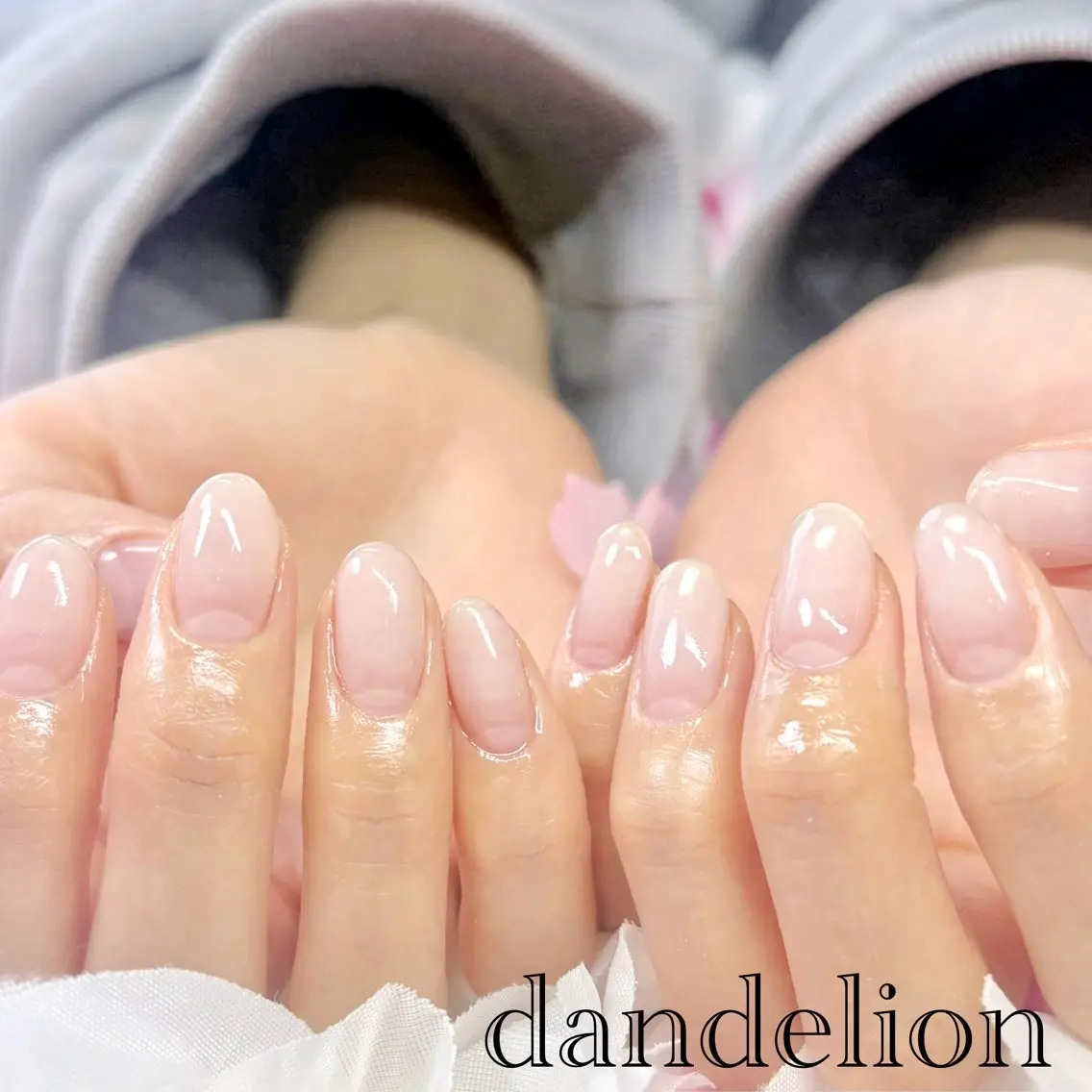 ネイル ハンドネイル ハンドケア dandelion ダンデライオンのネイルデザイン