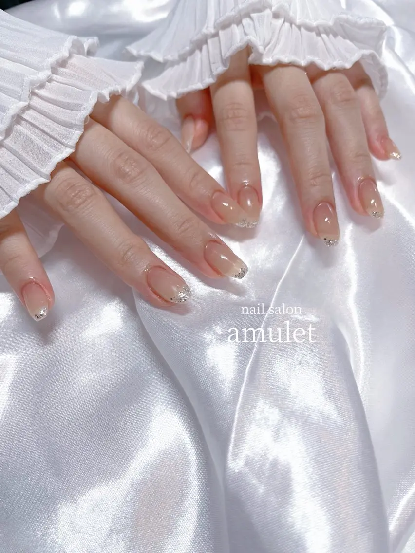 ネイル ラメ(グリッター) amuletnail natsumiのネイルデザイン