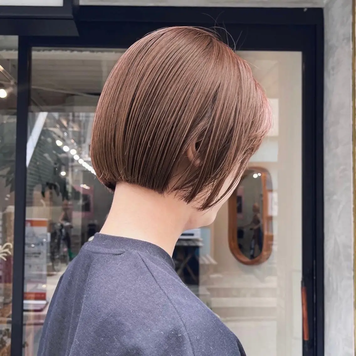 カット+透明感カラー+3stepハホニコトリートメント ¥15300の写真