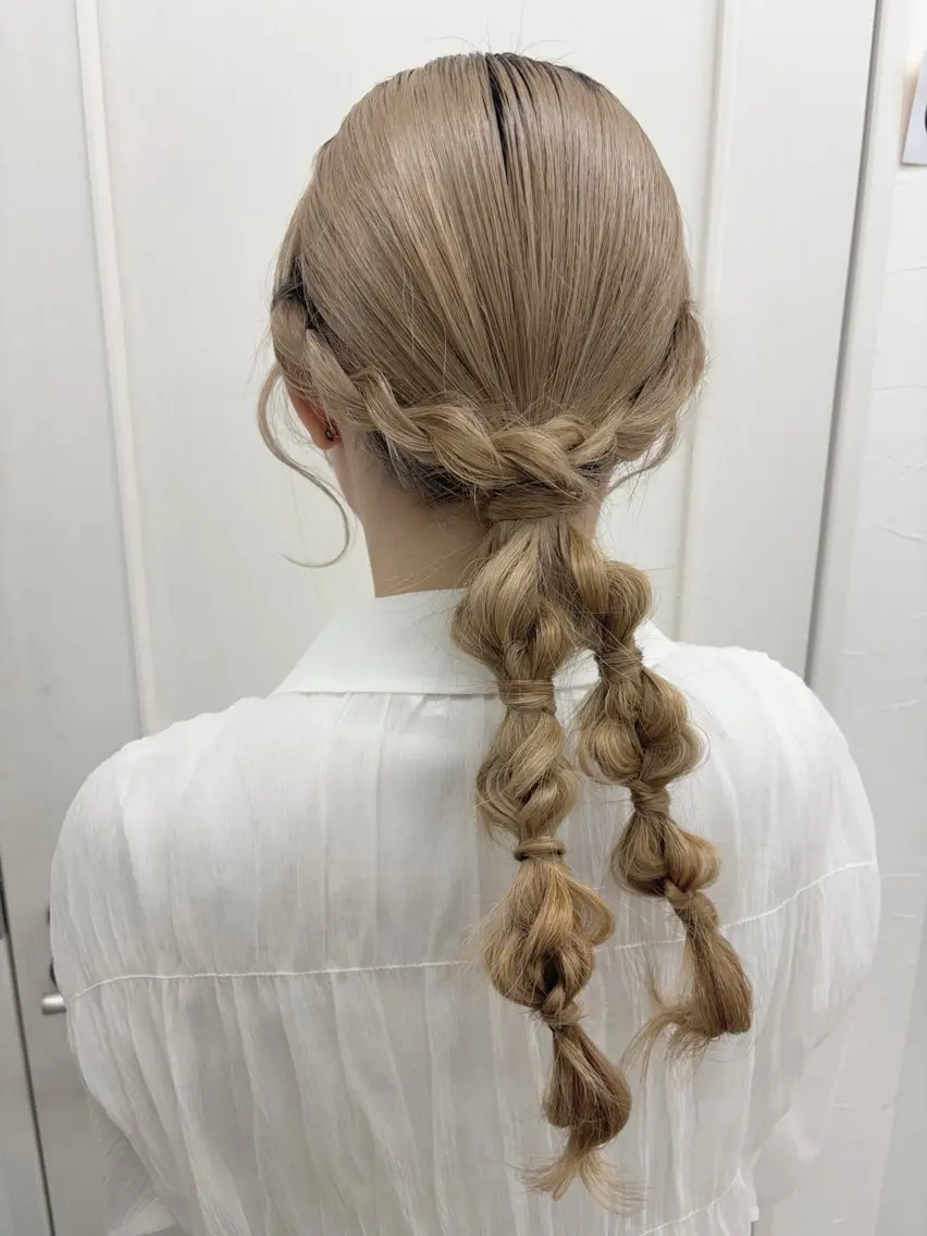 ヘアアレンジ 柔らかhair🌼/ 透明感🫧/みなほのヘアスタイル