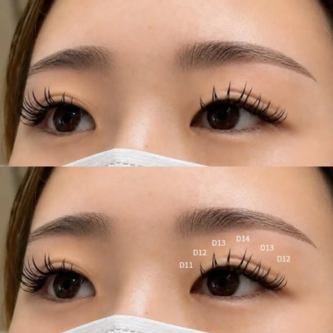 マツエク・マツパ バインドロック 束感まつ毛 Dカール Socheri  eyelashのマツエク・マツパデザイン
