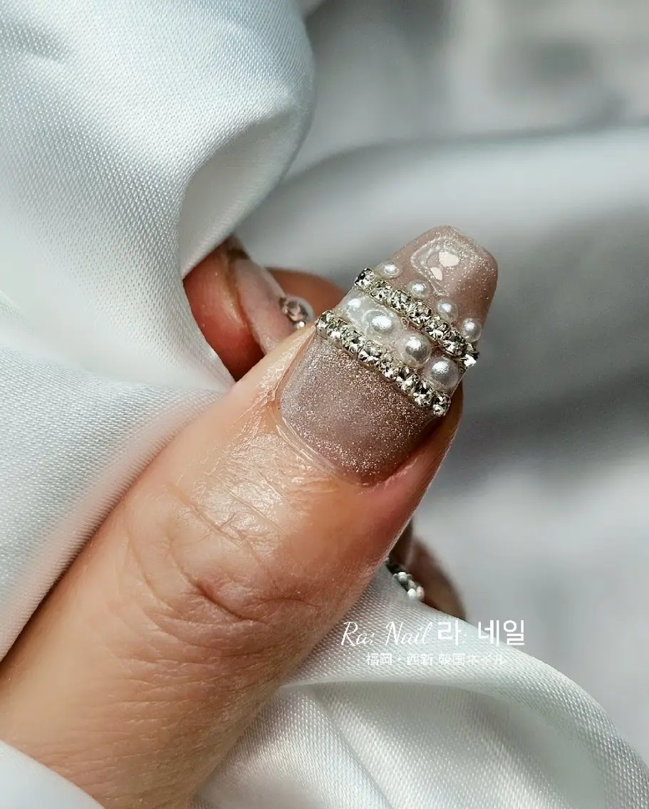 ネイル ジェルネイル マグネットネイル Ra: Nail   라: 네일のネイルデザイン