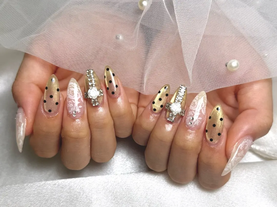 ネイル ハンドネイル joie ange ぱてぃのネイルデザイン