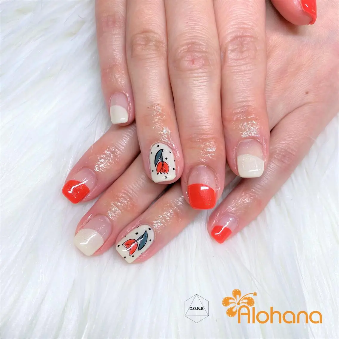ネイル ハンドネイル Alohana Minaのネイルデザイン