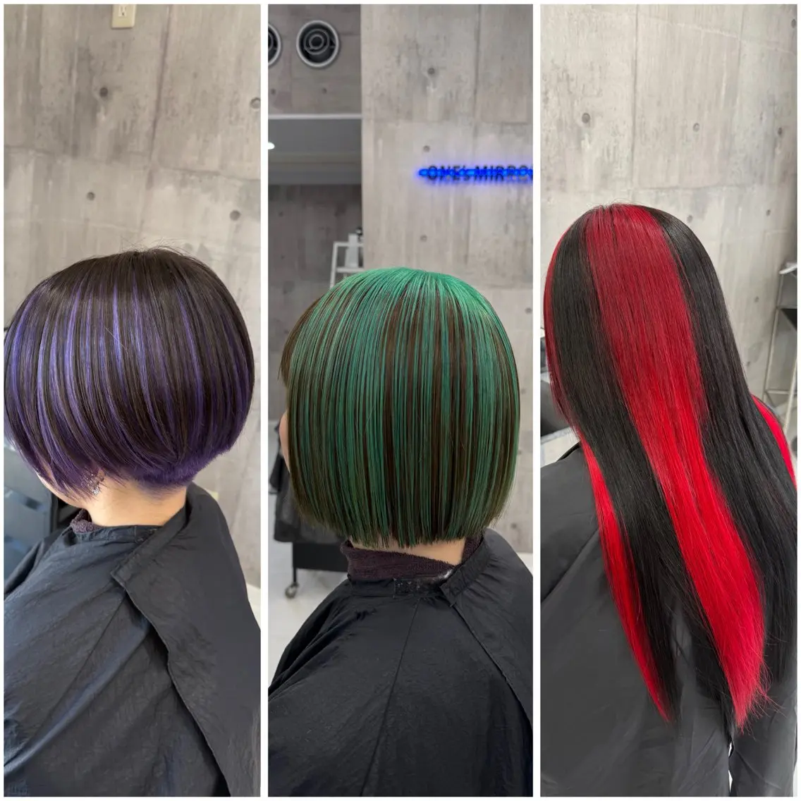 ミディアム カラー メンズ デザインカラー ヘアカラー トリートメント 推し活×推し色 オタク美容師かずきのヘアスタイル