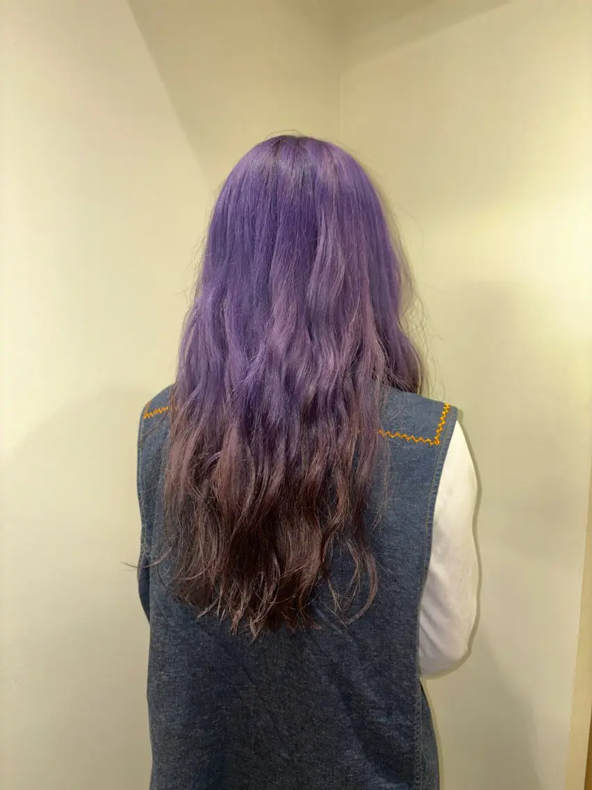 ロング カット ヘアカラー トリートメント natsuki /HUIのヘアスタイル