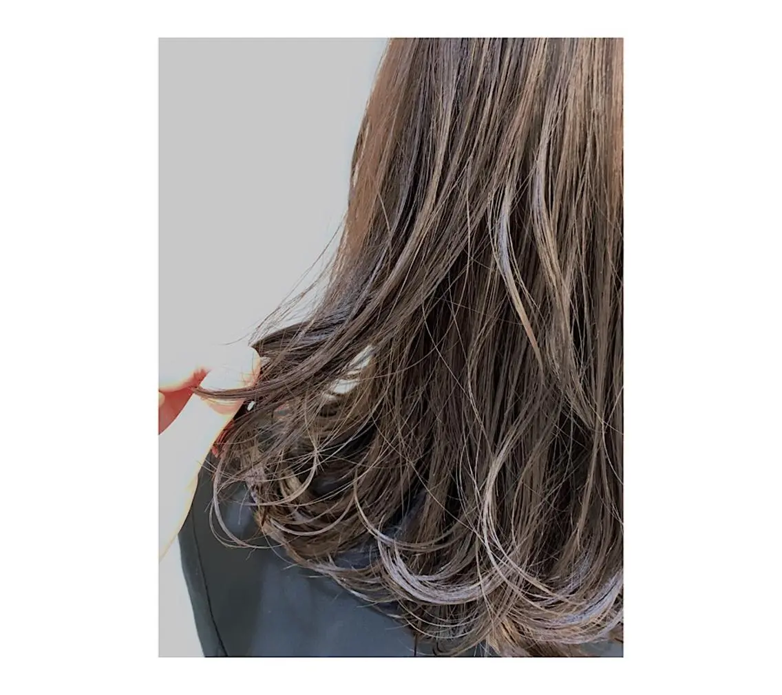 ロング カラー ベージュカラー カット ヘアカラー トリートメント 【髪質改善特化】 新宿/縮毛矯正/セラのヘアスタイル