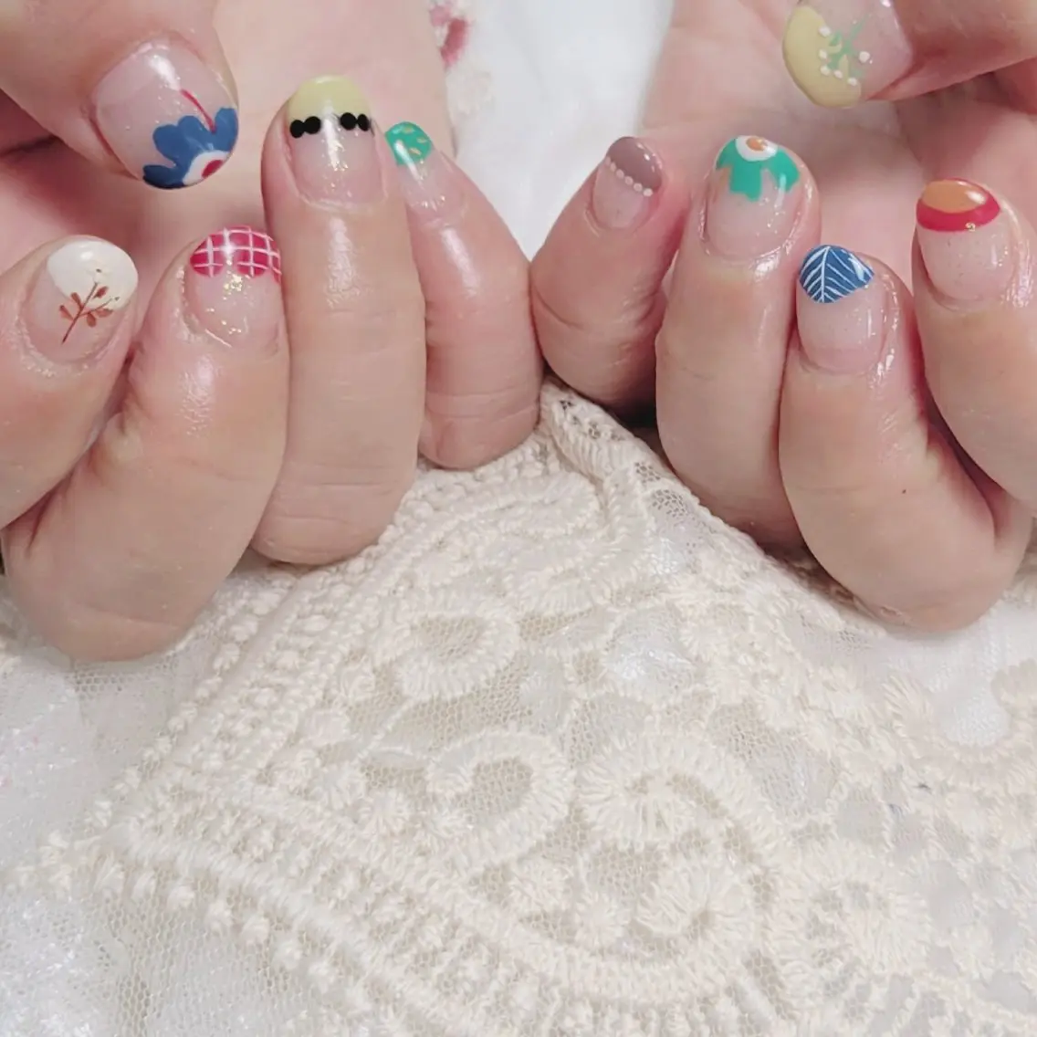 ネイル ハンドネイル ネイルサロンほっこり kanaのネイルデザイン
