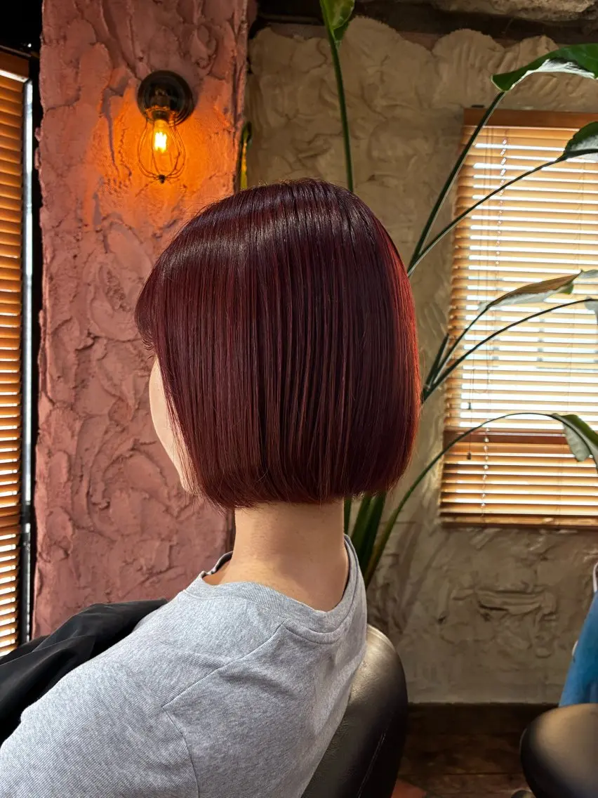 【潤うツヤ髪✨】カット+ワンカラー+3stepイオントリートメントの写真