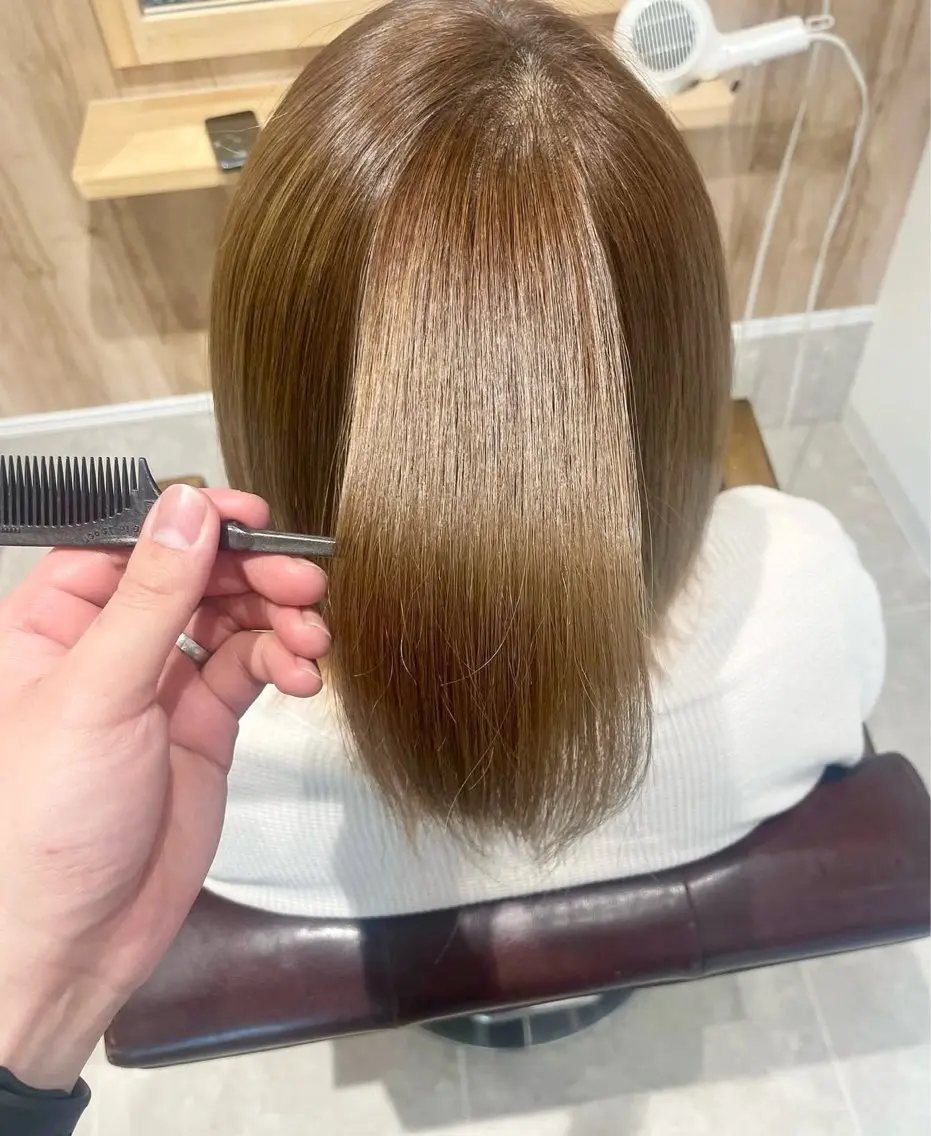 🎀髪質改善&艶エッセンスカラー(カット込み)🎀鳥栖、みやき町の写真