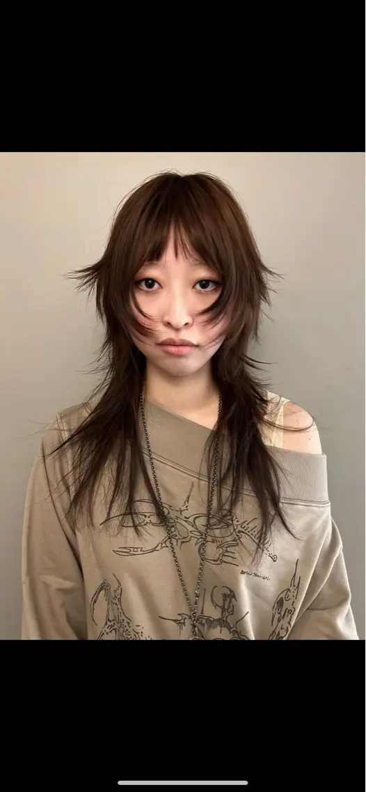 セミロング カット 圧倒的デザイン力 店長🎨RENAのヘアスタイル