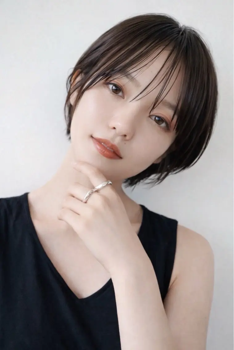🍀似合わせショートカット🍀 【2cm以上切らせて頂ける方のみ】の写真