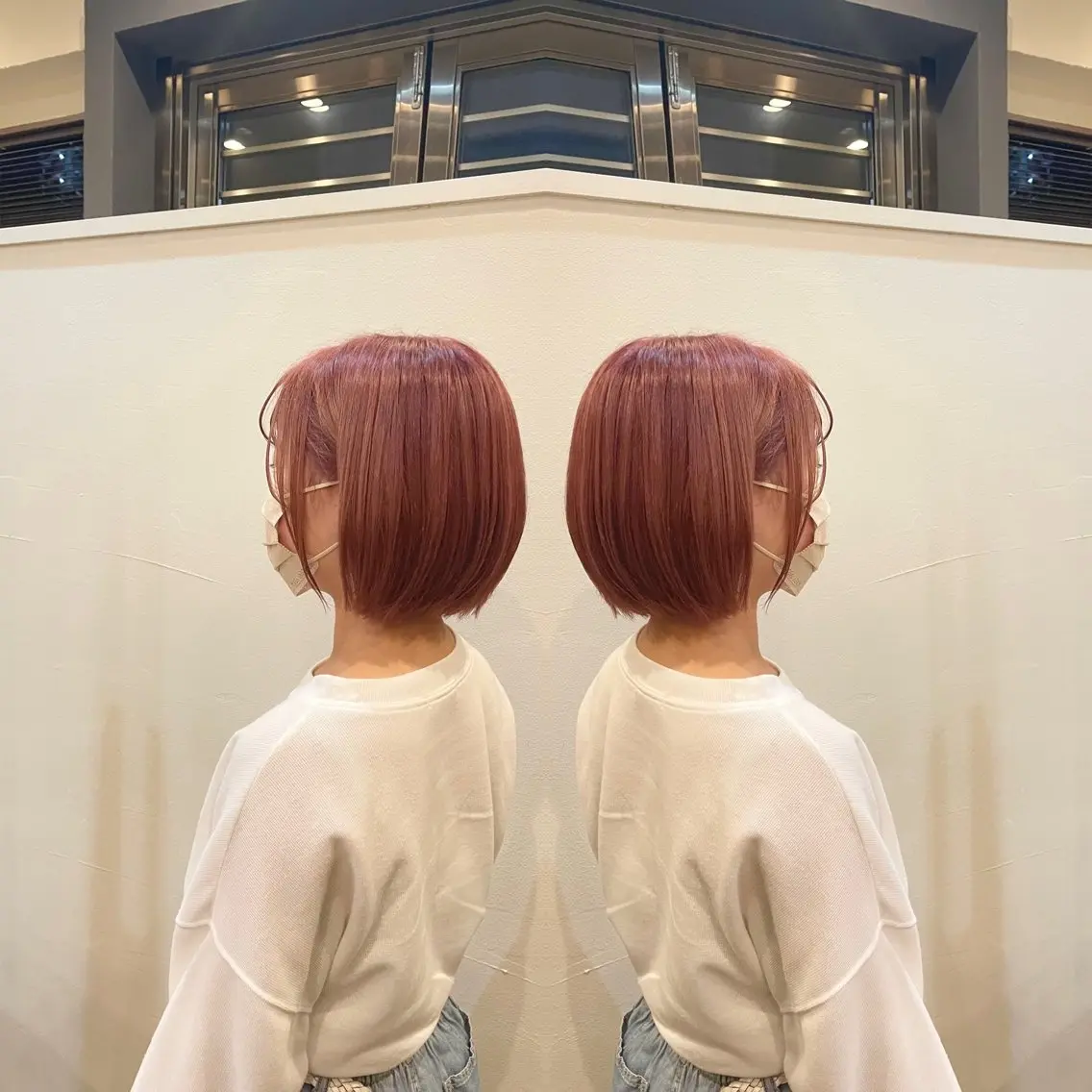 ショート カラー ショートボブ ボブ ショートヘア VERDA KENのヘアスタイル