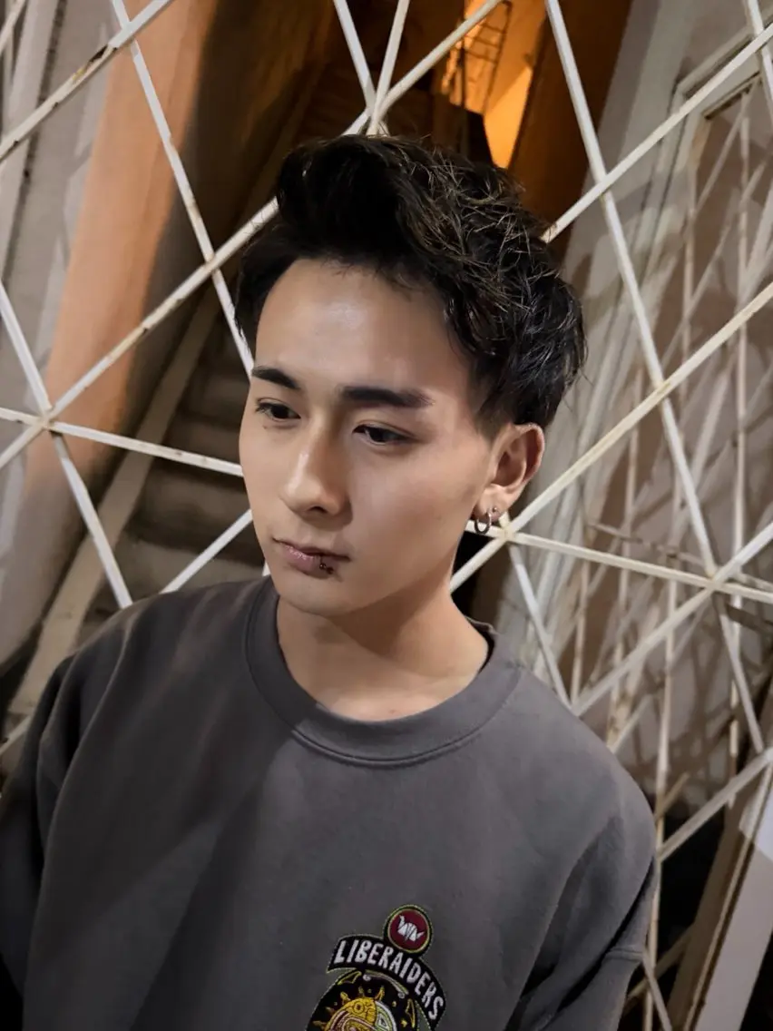 ショート パーマ 松浦 将仁のヘアスタイル