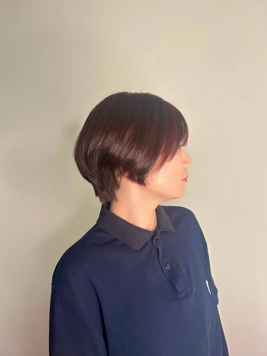 カラー ブラウンカラー ピンクカラー cutforyou 真愛のヘアスタイル
