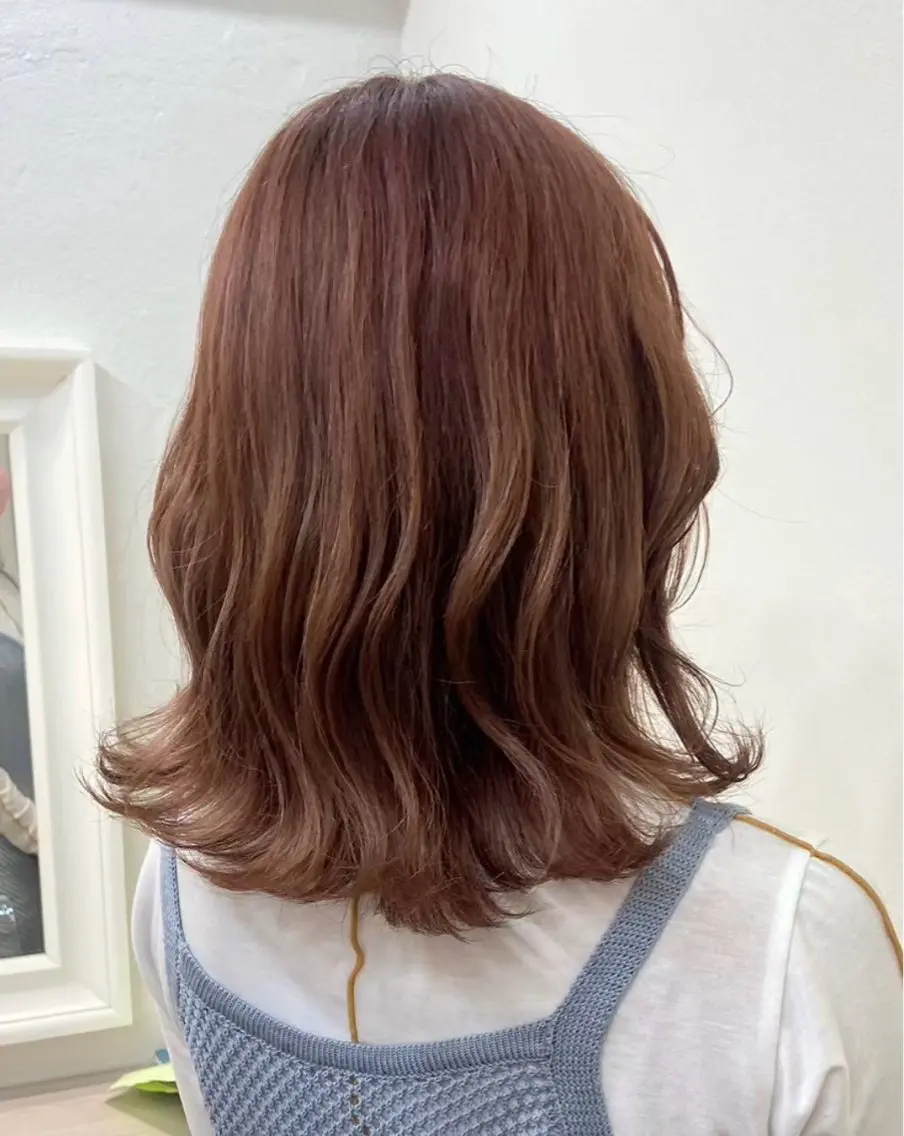 ミディアム カラー ここね /モデル募集中🪻のヘアスタイル