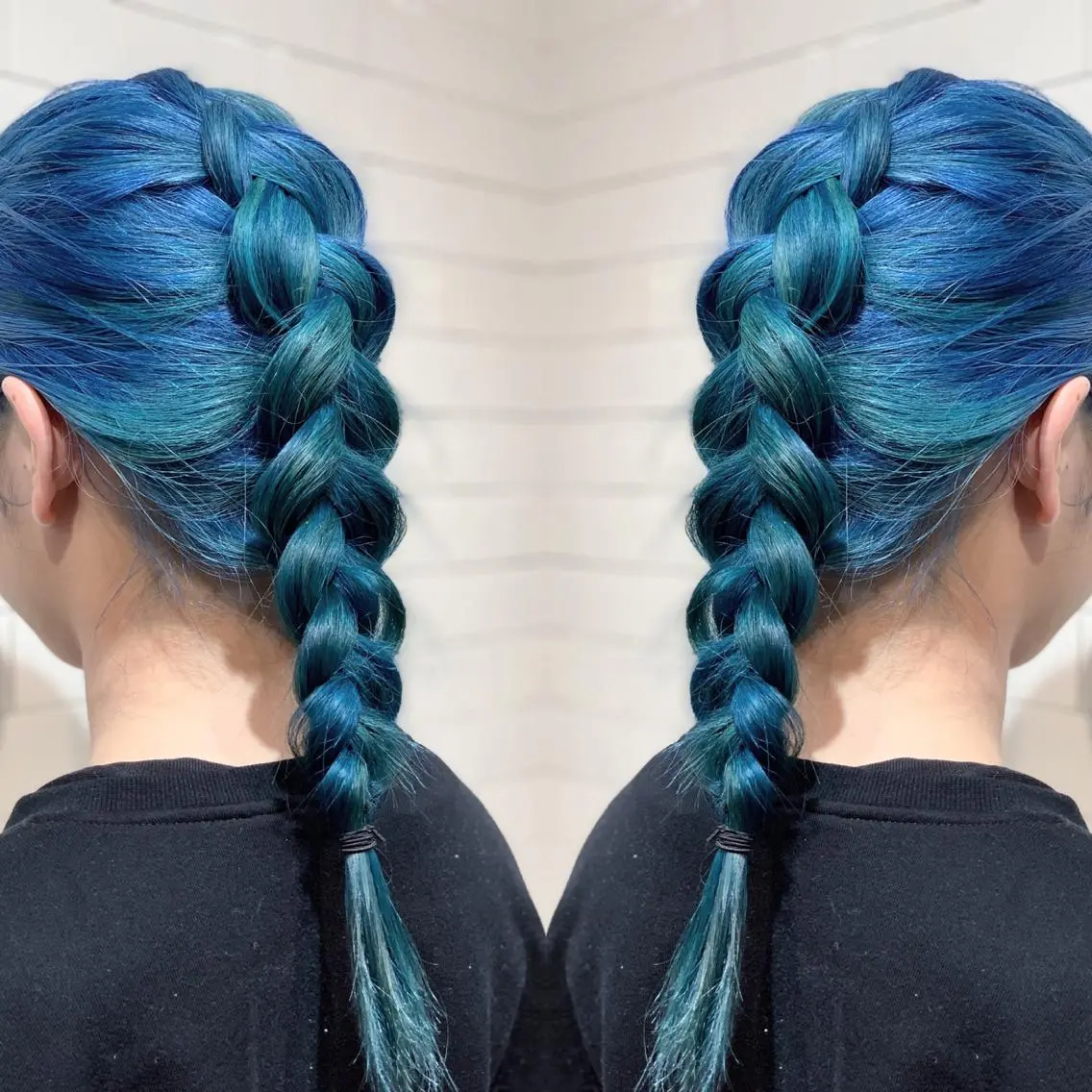 ミディアム カラー パーマ ヘアアレンジ メンズ マツエク・マツパ ヘアカラー トリートメント 髪質改善×ハイトーン 中田啄也のヘアスタイル