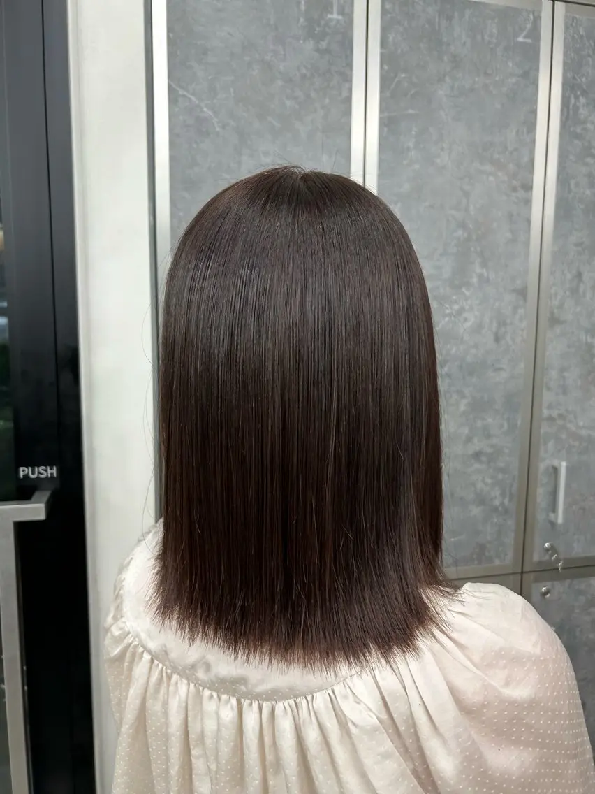 カラー ヘアカラー カラーモデル募集中 🩵那波 歩のヘアスタイル