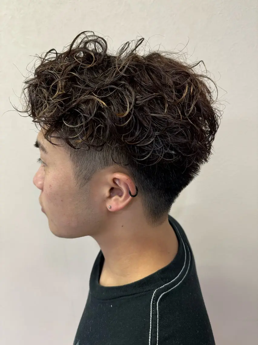 <メンズ限定>アイロンヘアセットの写真