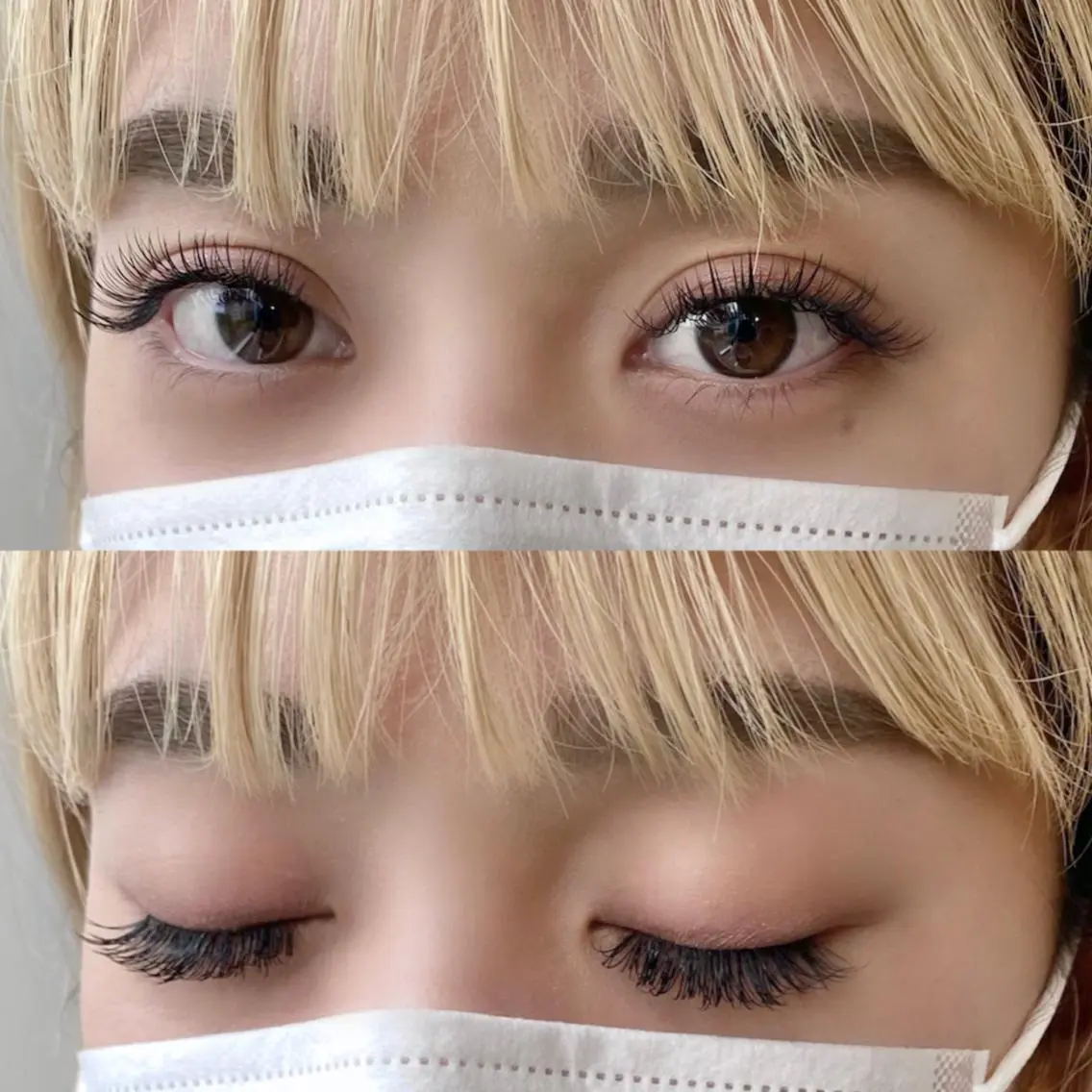 マツエク・マツパ Cカール キュート フラットラッシュ マツエク coast meiの眉毛・アイブロウイメージ