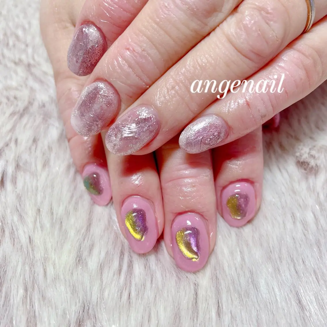 ネイル ハンドネイル オーナーネイリスト MAKIのネイルデザイン