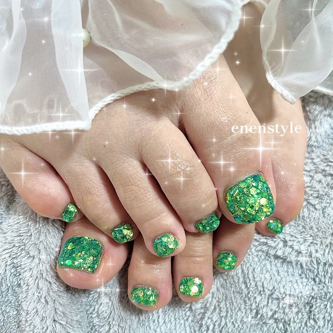 ネイル フットネイル enenstyle YUAのネイルデザイン