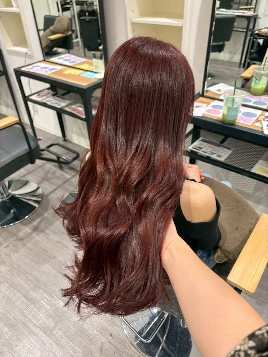ロング ヘアカラー ひな/ カラーモデル🌼のヘアスタイル