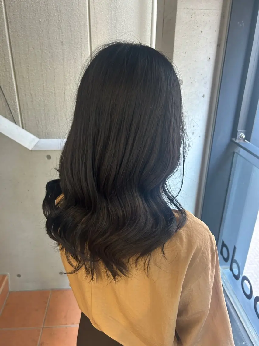 ロング カラー ヘアカラー トリートメント カット¥1100 ✂️MIUのヘアスタイル